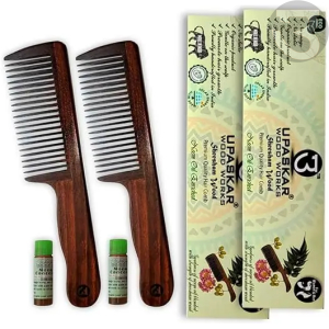 rejuvenating, sheesham wood, neem oil, comb, concentrate