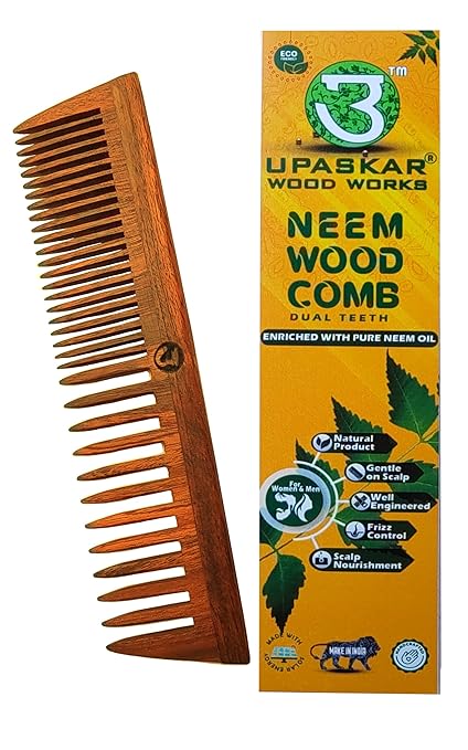 Dual, Wide & Fine Teeth Comb Combo Pack - Image 2