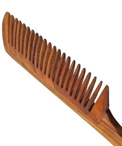 Alternative view of Premium Neem Wood Comb with Free Neem Oil Concentrate