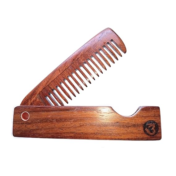 Folding comb Made with Sheesham wood - Image 2
