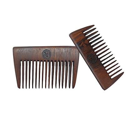 Premium Beard and Moustache Comb Set – Oil Enriched Grooming - Image 2