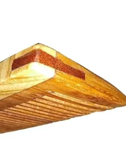 Alternative view of Healing Neem Wood Comb Treated with Pure Neem Oil