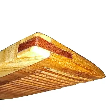 Healing Neem Wood Comb Treated with Pure Neem Oil - Image 2